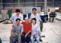 Mr. Frigeri at  Client’s Shangai plant. July 1997